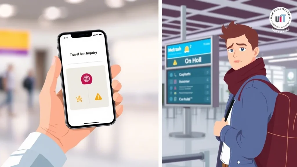 Check Travel Ban in Qatar Using Metrash2