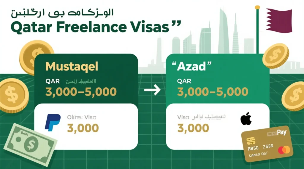 Costs and Fees of Qatar Freelance Visa