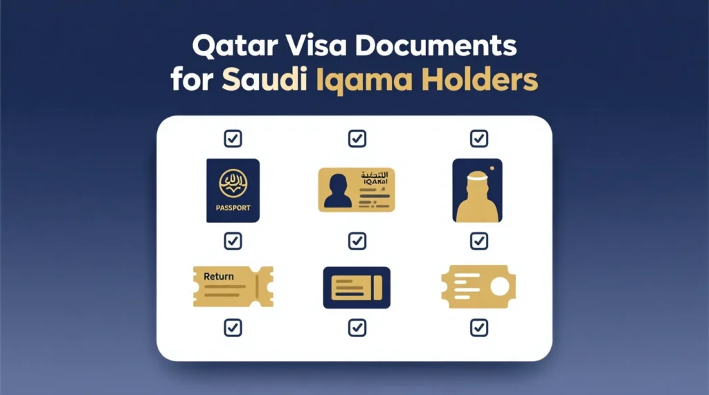 Documents Required for Qatar Visa for Saudi Iqama Holders