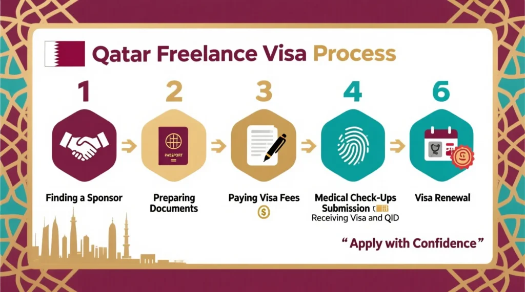 How to Apply for a Qatar Freelance Visa