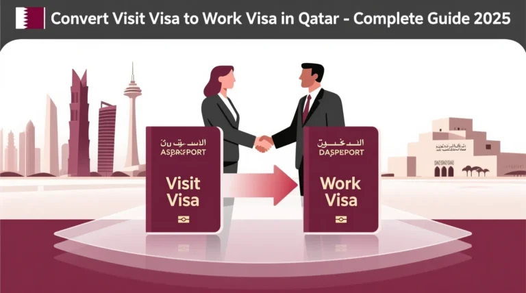 How to Convert Visit Visa to Work Visa in Qatar