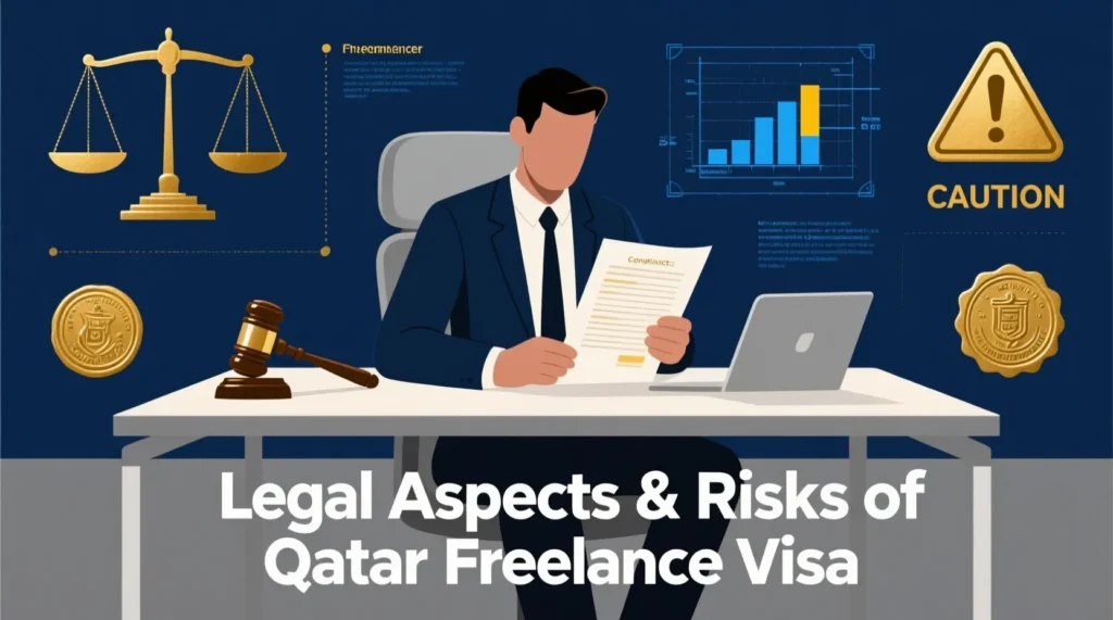 Legal Aspects and Risks for qatar freeelance Visa