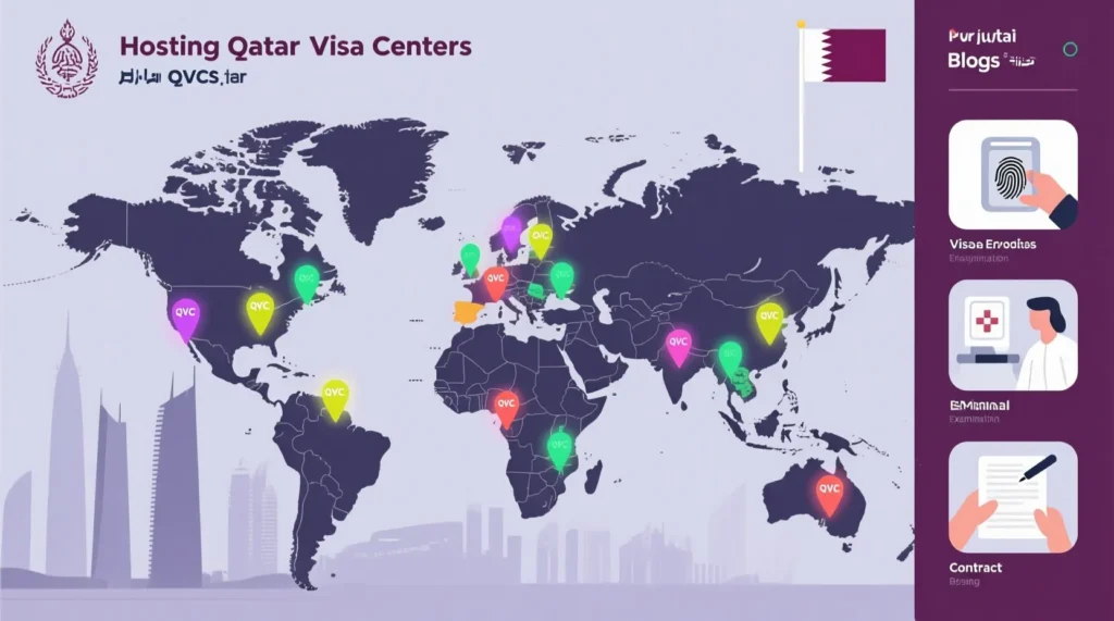 Qatar Visa Center Locations Worldwide
