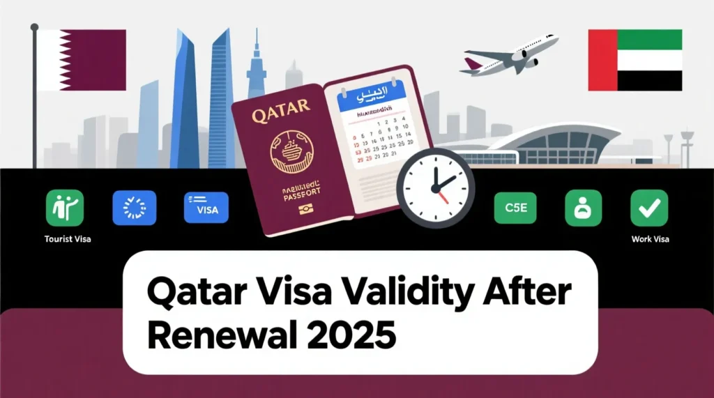 Qatar Visa Renewal Validity – How Long is it Valid After Renewal?