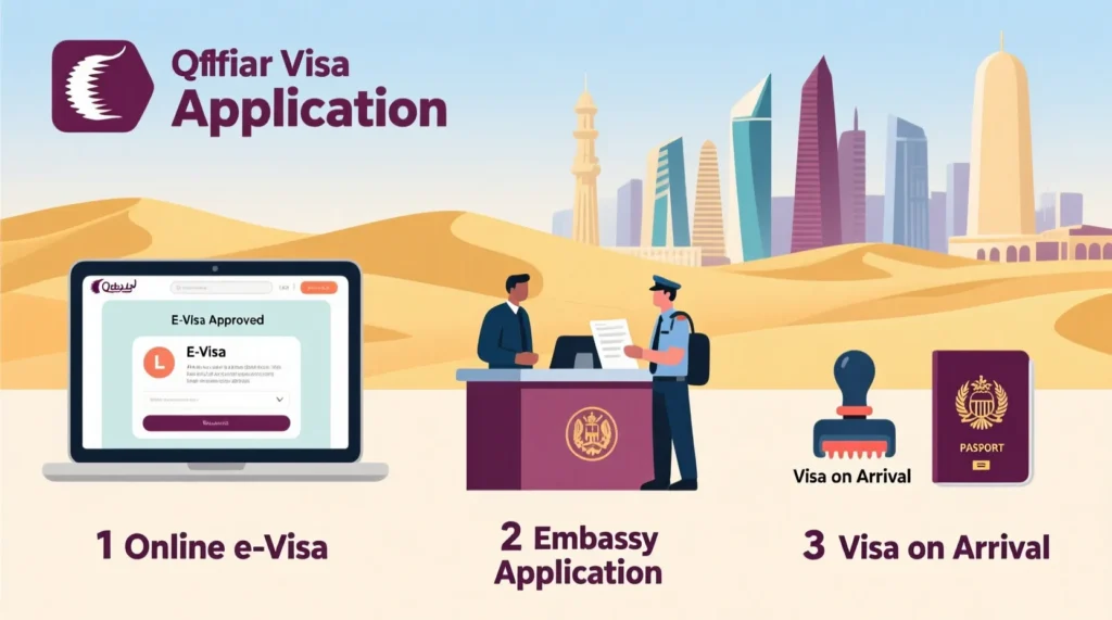 Qatar e-Visa Application Process
