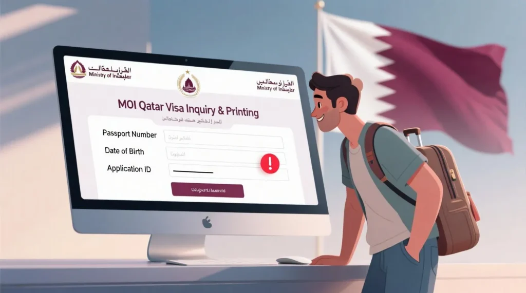 Required Credentials for MOI Qatar Visa Check