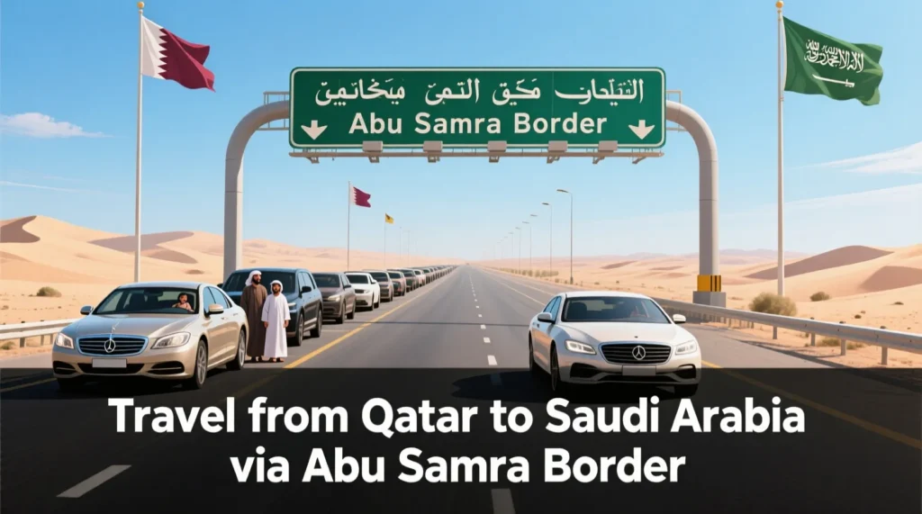 Travel from Qatar to Saudi Arabia via Abu Samra Border (Optional but Unique)
