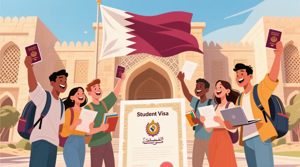 Types of Qatar Student Visas