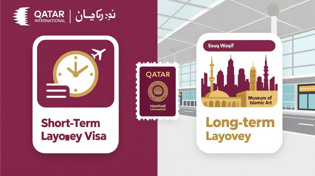 Types of Qatar Transit Visas