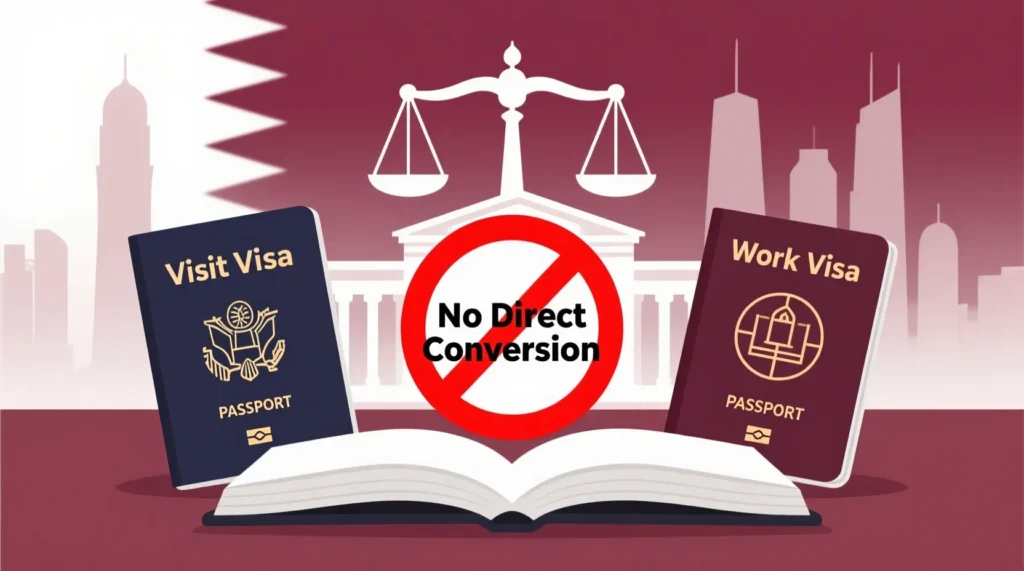 Why Qatar Doesn’t Allow Direct Visa Conversion